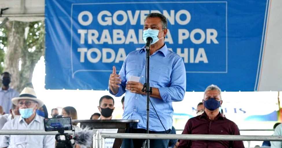 Camacã: Prefeito Paulo do Gás participa da visita do Governador Rui Costa em Mascote